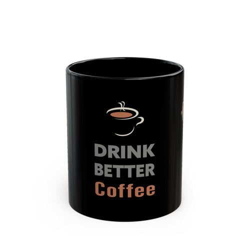Anything4Coffee Black Mug (11oz, 15oz)
