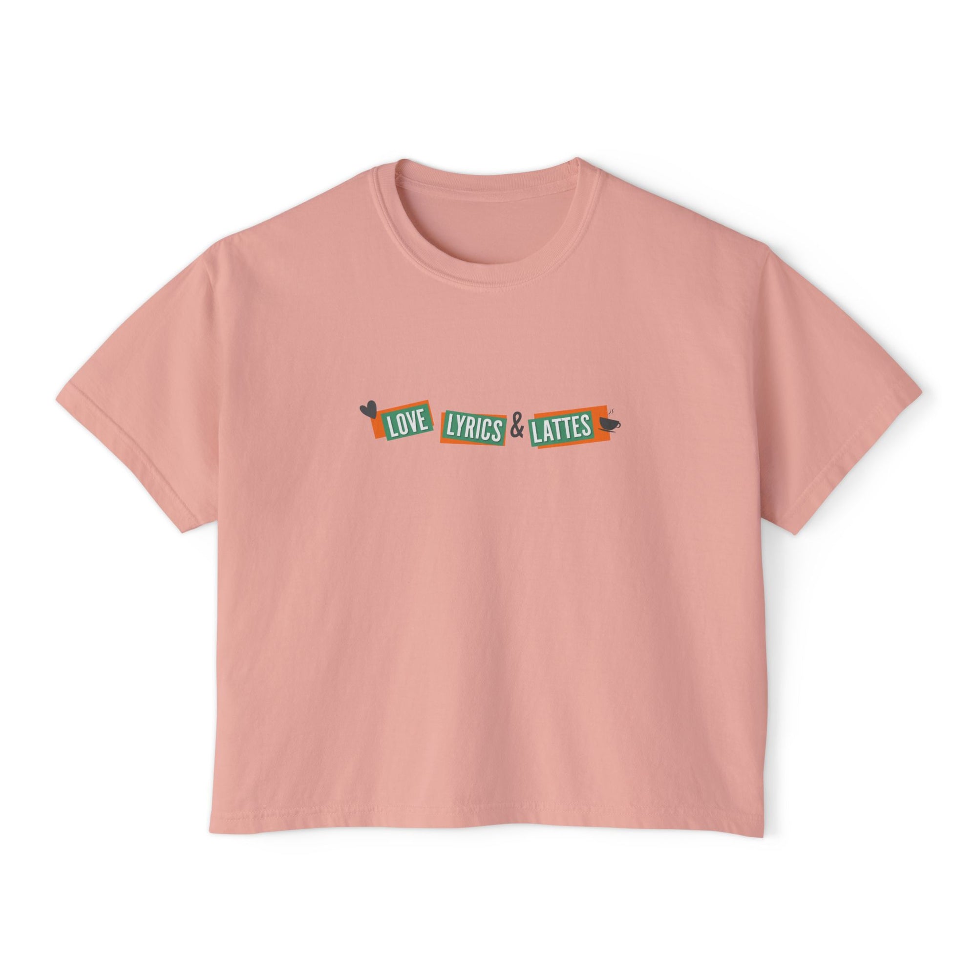 Casual, Women's Boxy Tee, Relaxed Fit (Click for MORE COLORS)