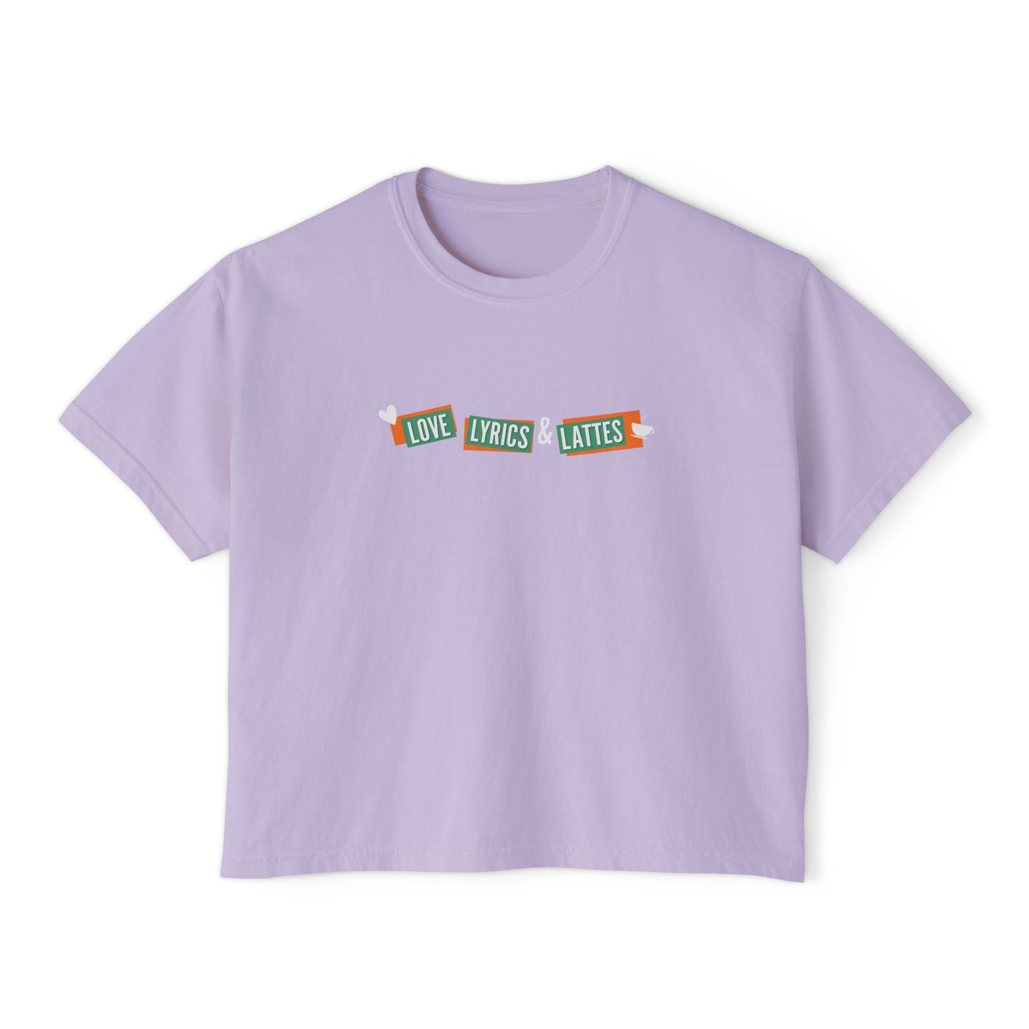 Casual, Women's Boxy Tee, Relaxed Fit (Click for MORE COLORS)