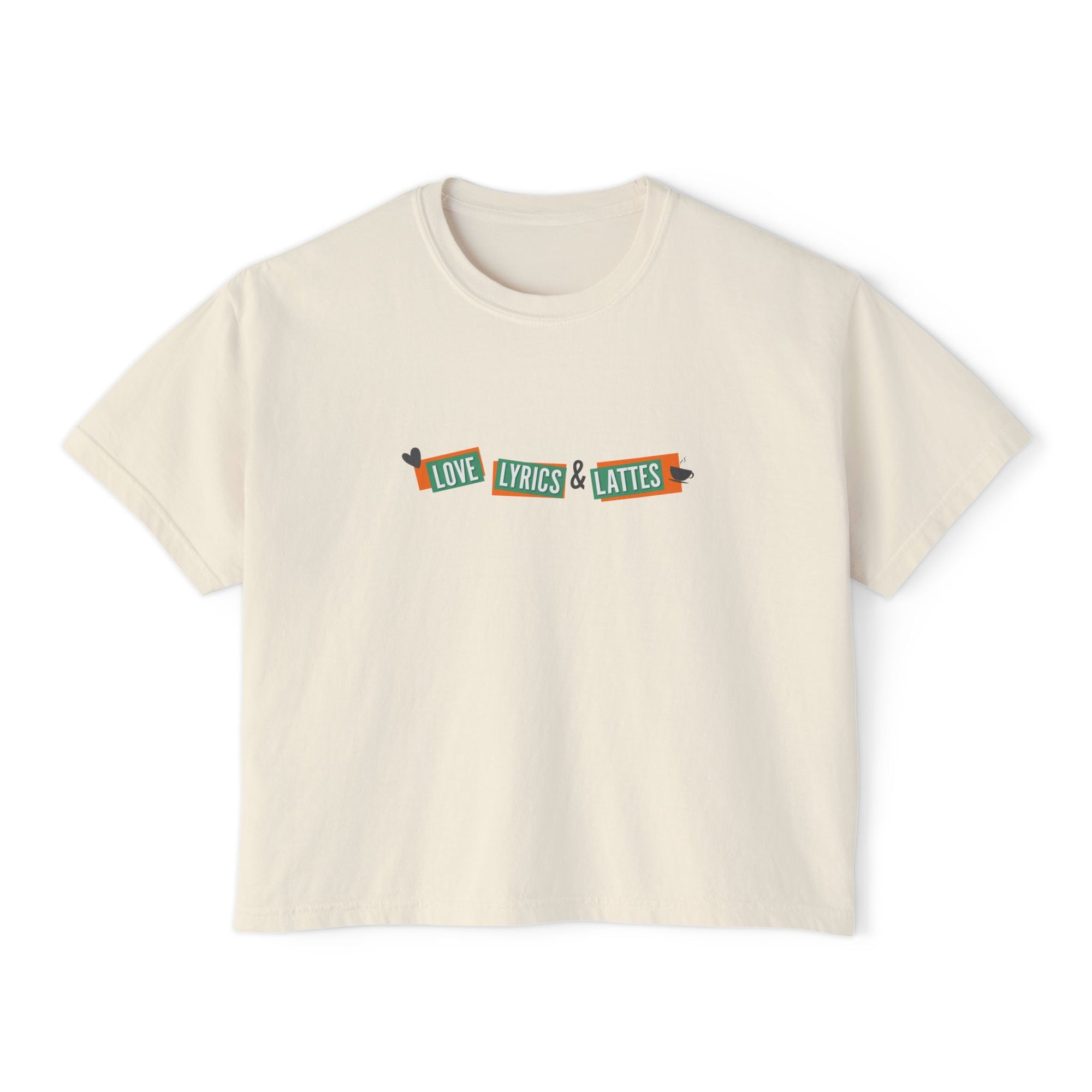 Casual, Women's Boxy Tee, Relaxed Fit (Click for MORE COLORS)