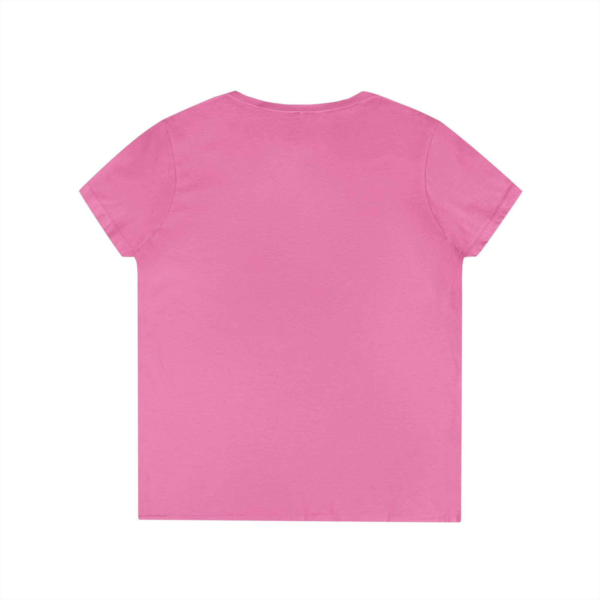 Caffeine Lovers Flattering V-Neck Tee, Casual Women's Top, Trending Gift for Coffee Enthusiasts (Click for more colors.)