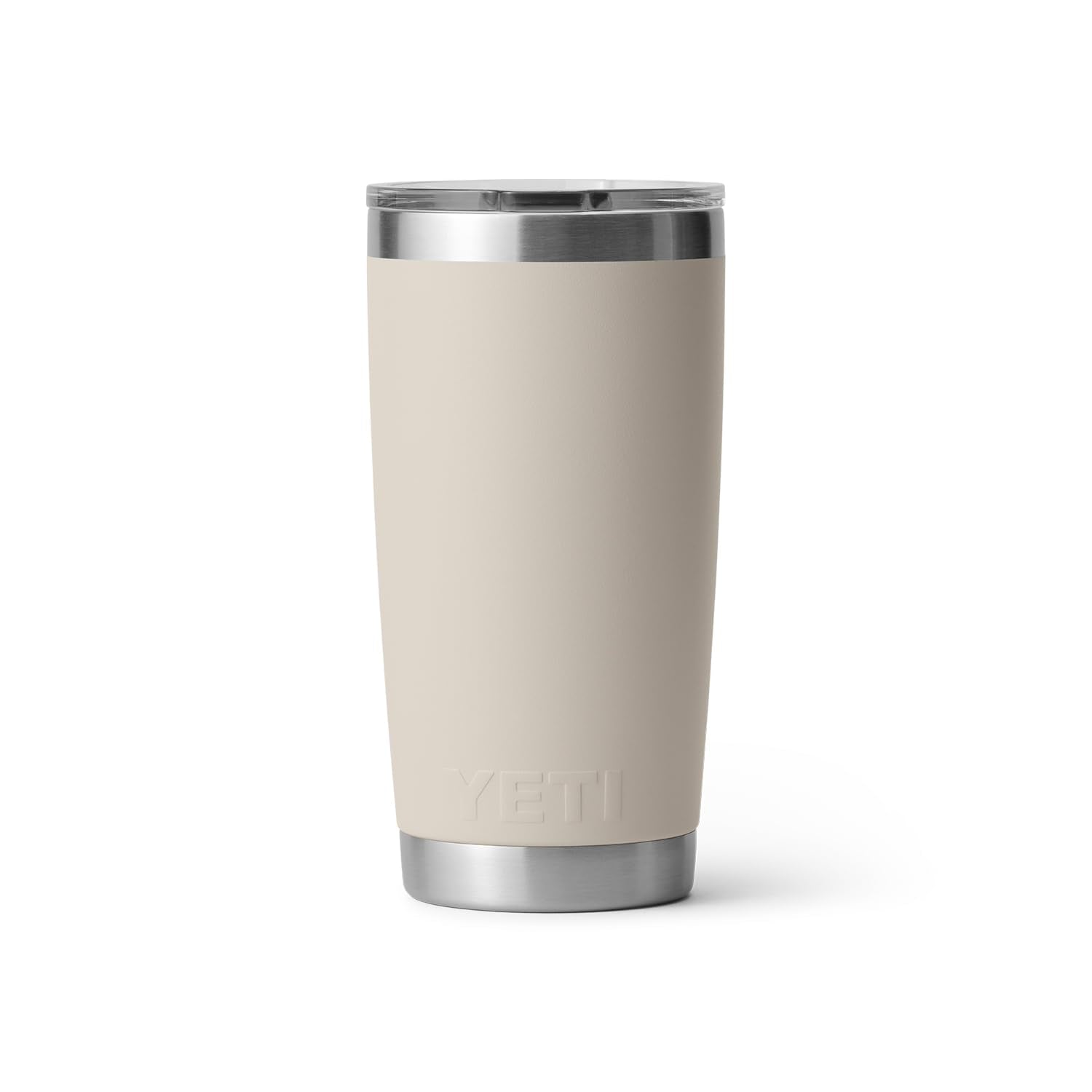 YETI Rambler 20 oz Tumbler, Stainless Steel, Vacuum Insulated with MagSlider Lid, Cape Taupe