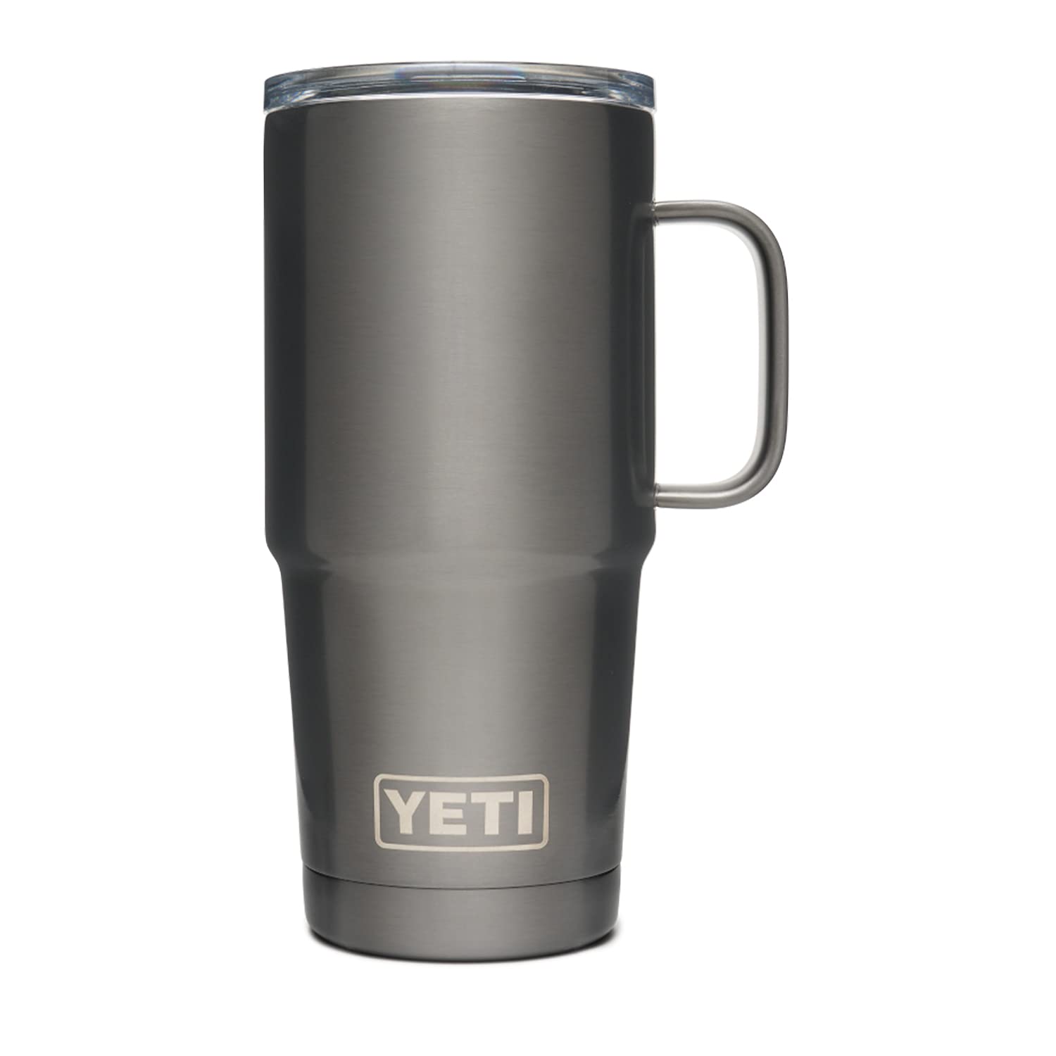 YETI Rambler 20 oz Travel Mug, Stainless Steel, Vacuum Insulated with Stronghold Lid (Graphite Edition)