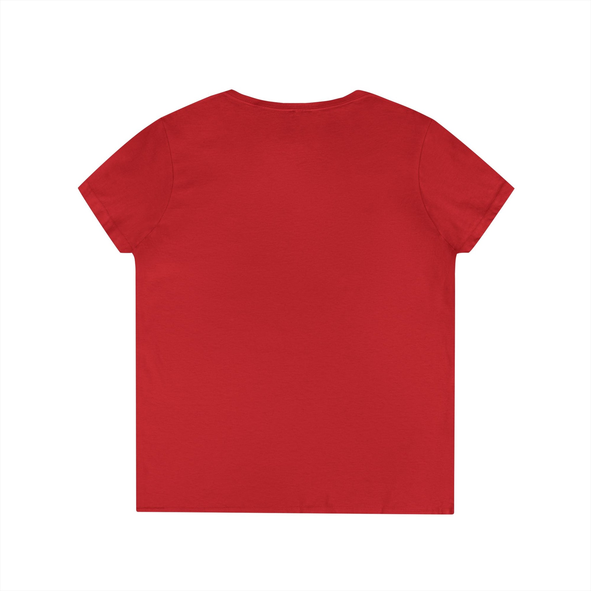 Caffeine Lovers Flattering V-Neck Tee, Casual Women's Top, Trending Gift for Coffee Enthusiasts (Click for more colors.)