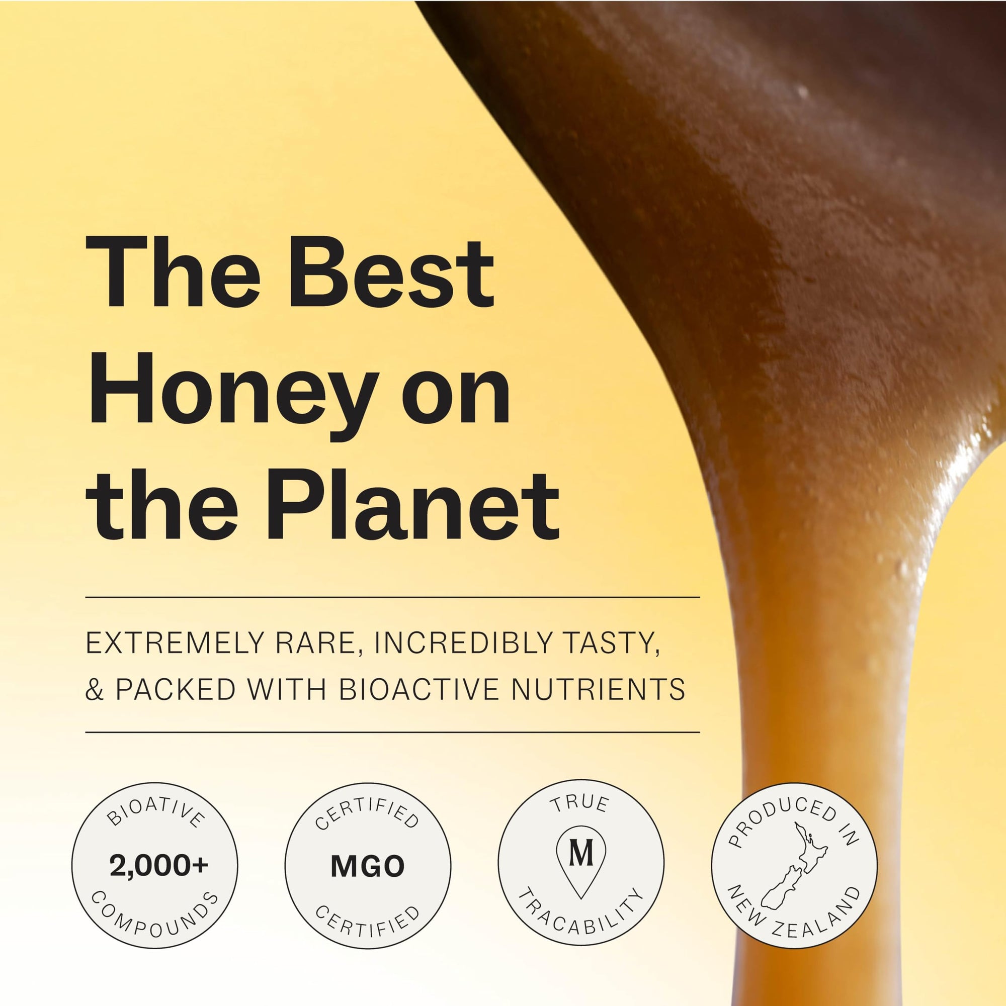 Manukora Raw Manuka Honey, MGO 50+, New Zealand Honey, Non-GMO, Traceable from Hive to Hand, Daily Wellness Support - 500g (1.1 Lb)