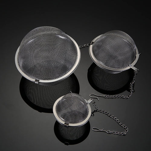 2PCS Premium Tea Infusers for Loose Leaf Tea - Upgraded Tea Strainers and Tea Balls for Flavoring Herbal Spices and Seasonings