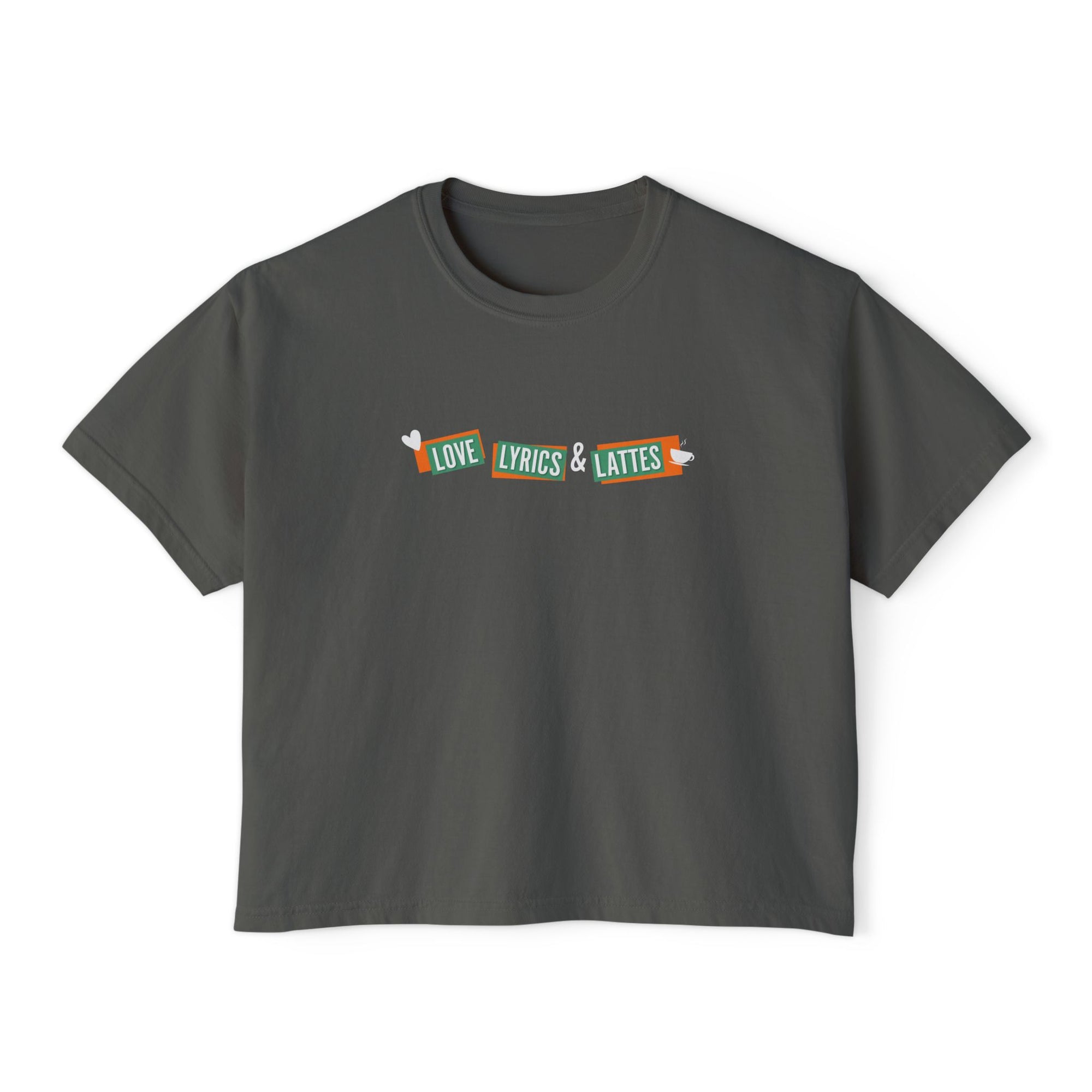 Casual, Women's Boxy Tee, Relaxed Fit (Click for MORE COLORS)